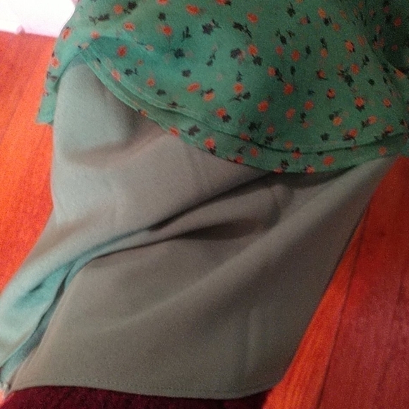 Veronica Beard Amal Floral Print Dress - Picture 12 of 13